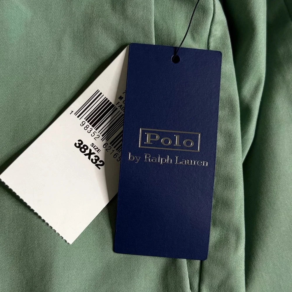 Polo Ralph Lauren Jarrett Pant Faded Mint Slim Fit Chino Mens 38x32 $198 NWT
